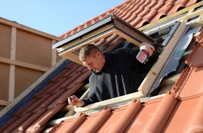 Pose de fenêtres de toit Velux au Chay